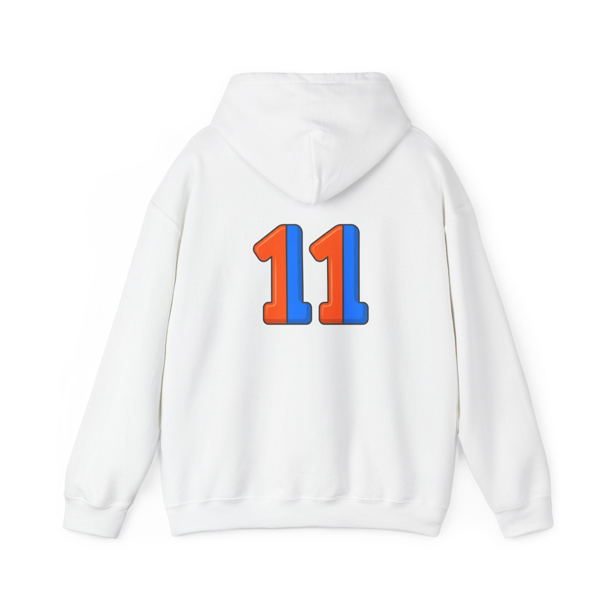 Hoodie — NY Ass-Knickers Retro Basketball Logo Hoodie with Number 11