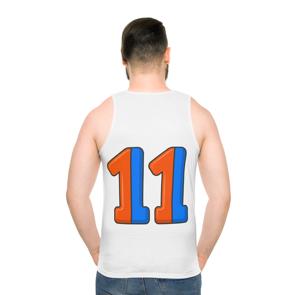 Basketball Tank Top — “We Will KNICK Your Ass” NY Knicks Fan Jersey Tank