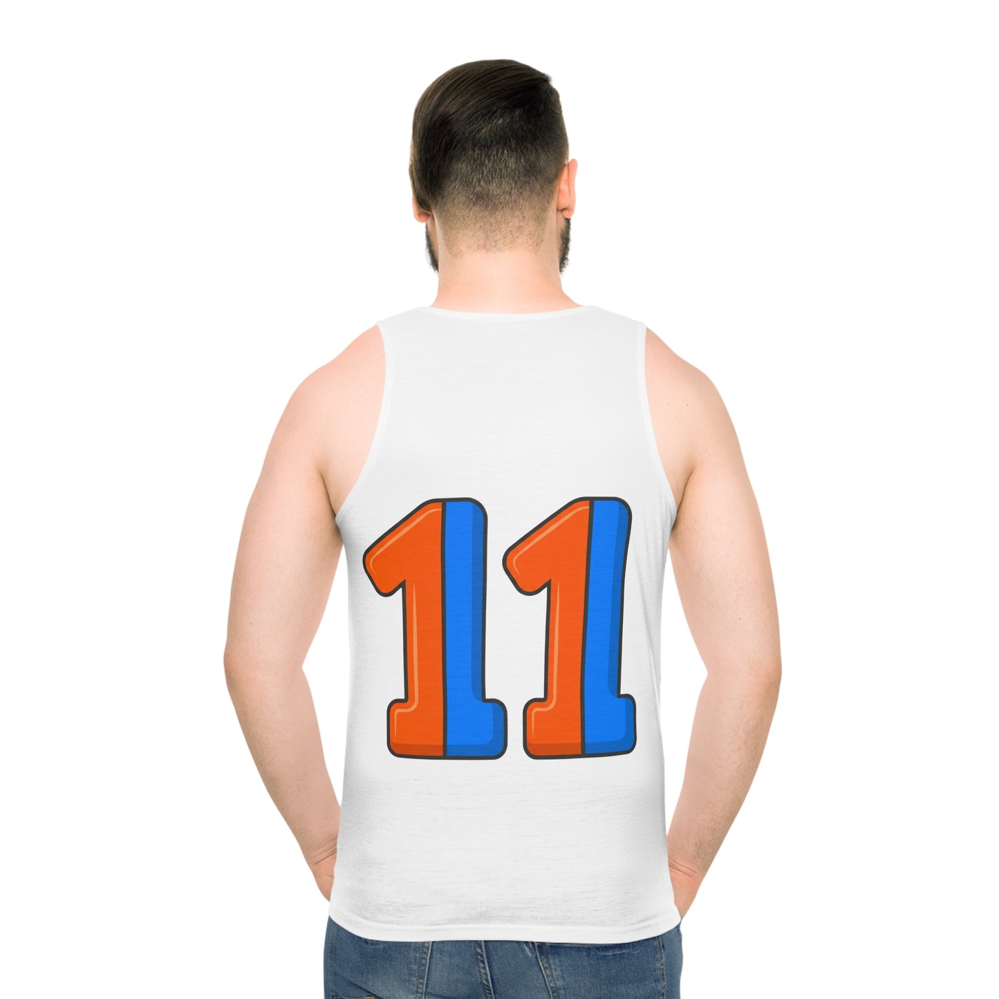 Basketball Tank Top — “We Will KNICK Your Ass” NY Knicks Fan Jersey Tank