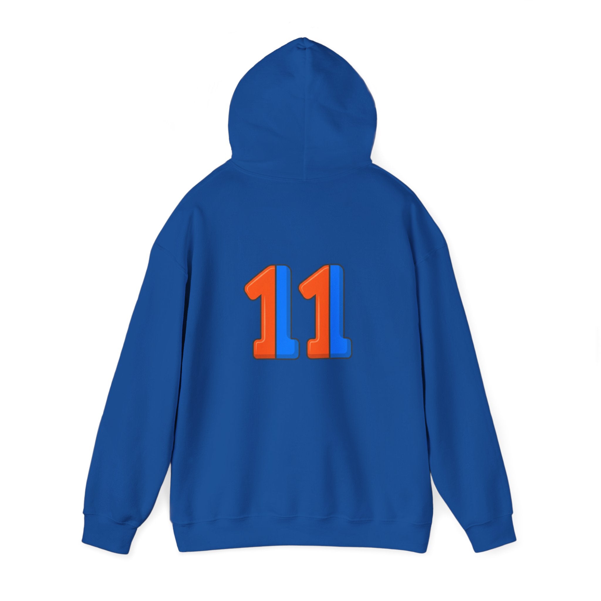 Hoodie — NY Ass-Knickers Retro Basketball Logo Hoodie with Number 11