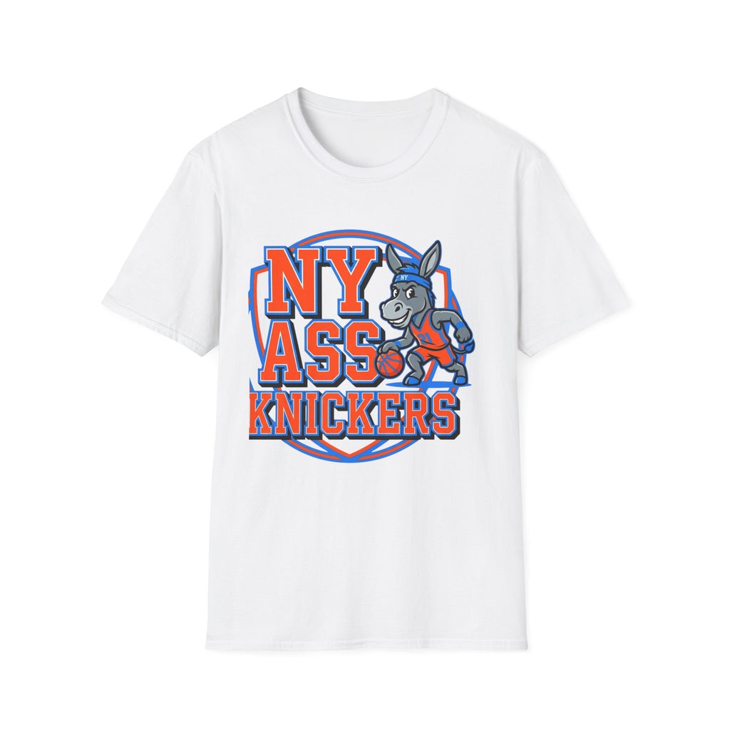 NY Ass Knickers T-Shirt — Retro Mascot Graphic Tee