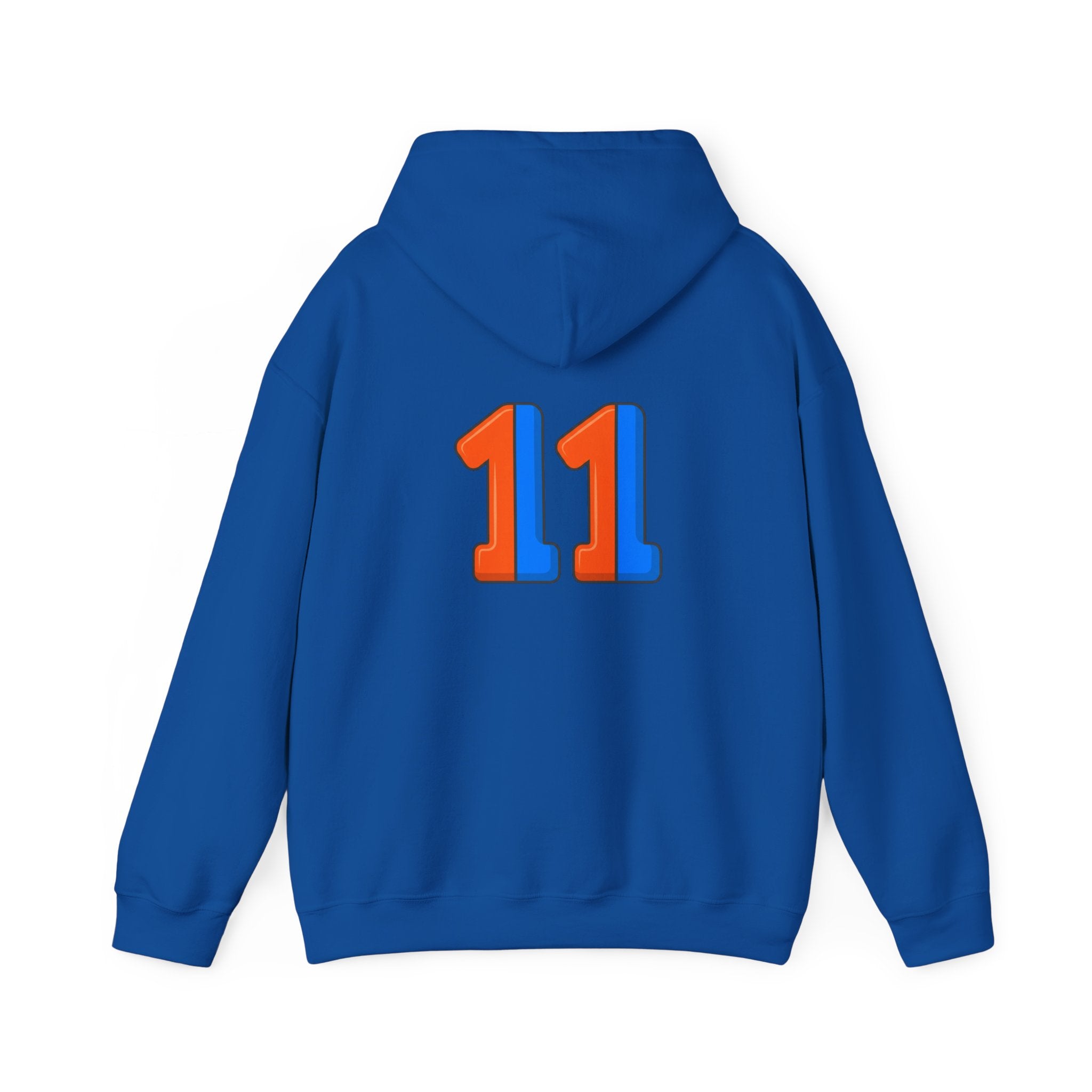 Hoodie — NY Ass-Knickers Retro Basketball Logo Hoodie with Number 11