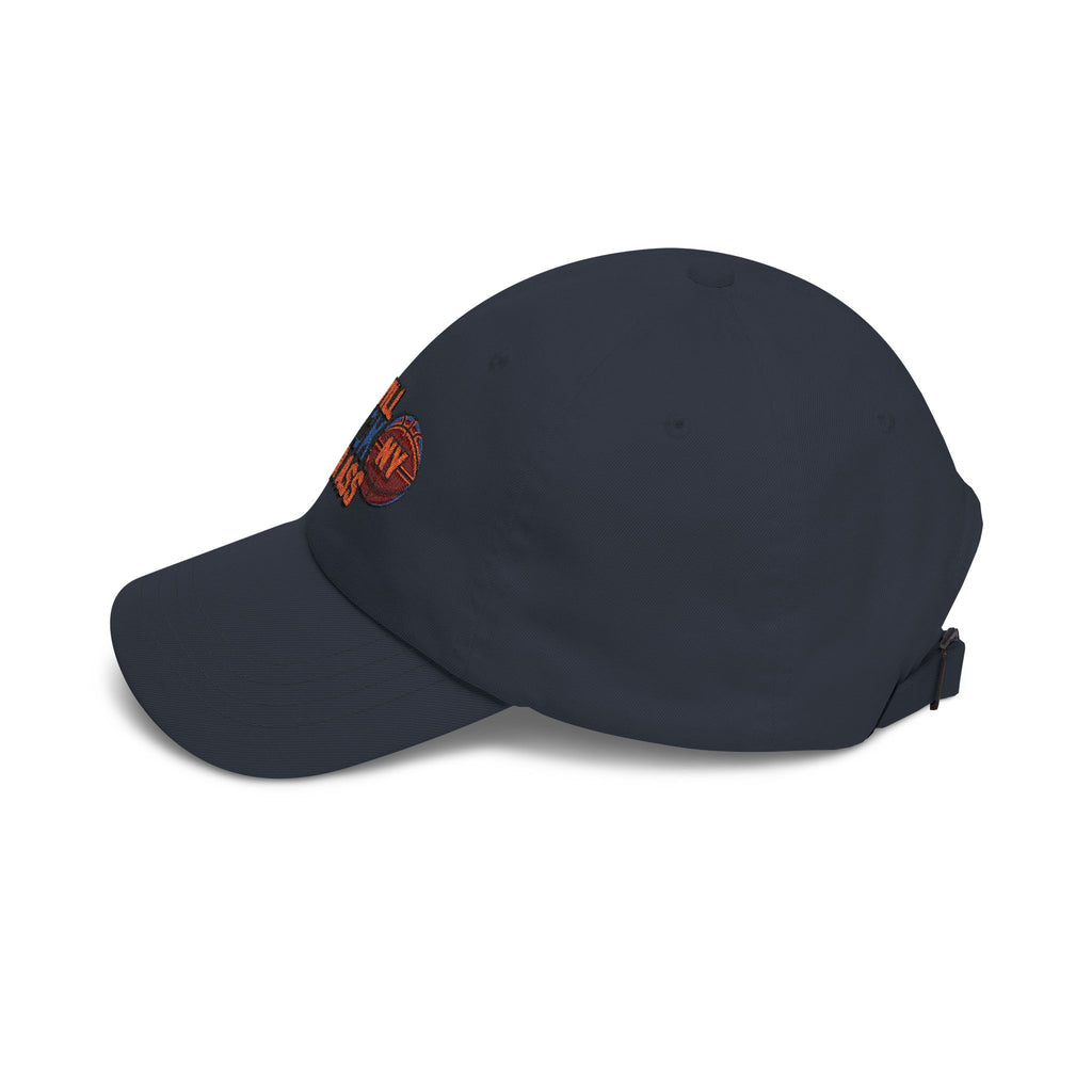 Dad Cap — "We Will Knick Your Ass" Embroidered Knicks Basketball Hat