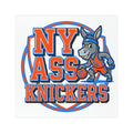 NY Ass Knickers Car Magnet — Funny Sports Mascot Magnet for Fans